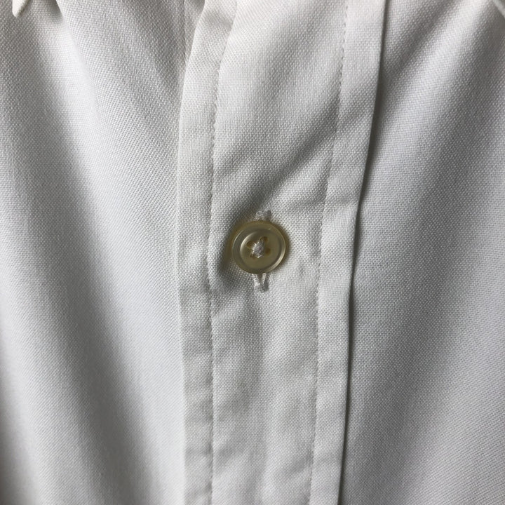 Ralph Lauren Classic Fit Long Sleeve Button Down Shirt, Men's Size L cotton white type Vintage Second Hand