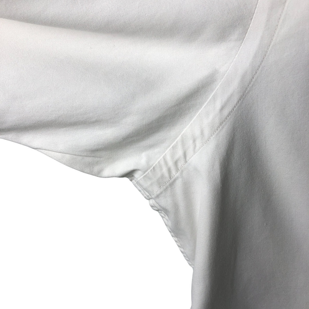 Ralph Lauren Classic Fit Long Sleeve Button Down Shirt, Men's Size L cotton white type Vintage Second Hand