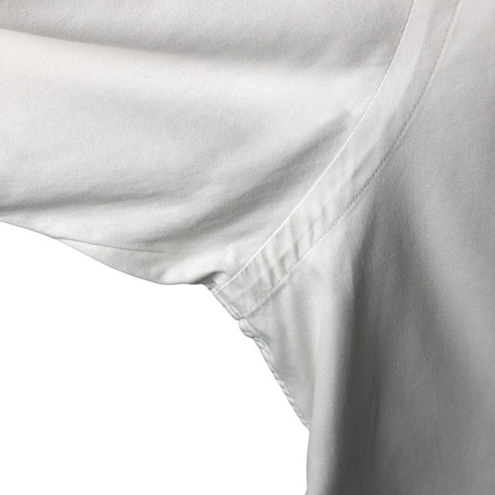 Ralph Lauren Classic Fit Long Sleeve Button Down Shirt, Men's Size L cotton white type Vintage Second Hand