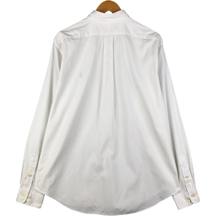 Ralph Lauren Classic Fit Long Sleeve Button Down Shirt, Men's Size L cotton white type Vintage Second Hand