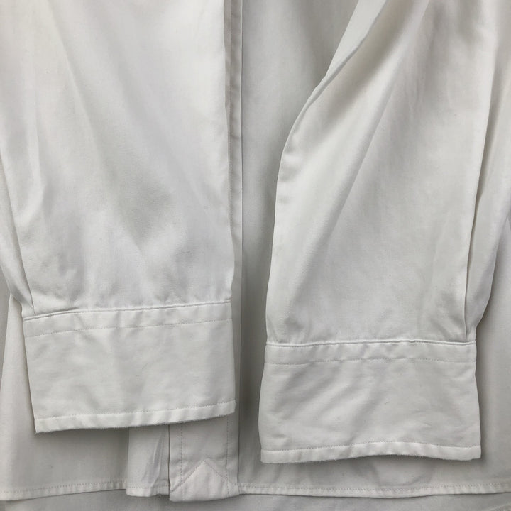 Ralph Lauren Classic Fit Long Sleeve Button Down Shirt, Men's Size L cotton white type Vintage Second Hand