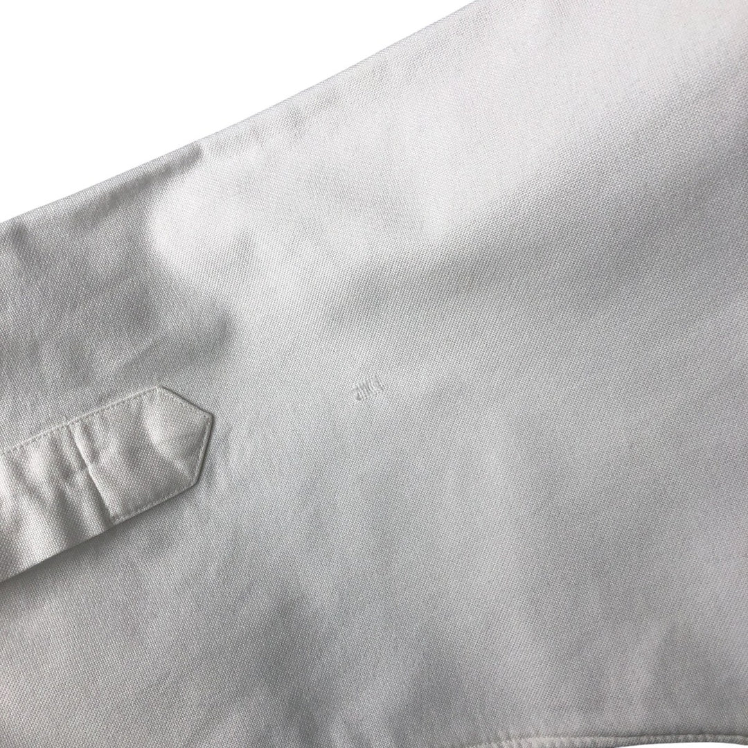 Ralph Lauren long sleeve button down shirt, men's size L cotton white type Vintage Second Hand