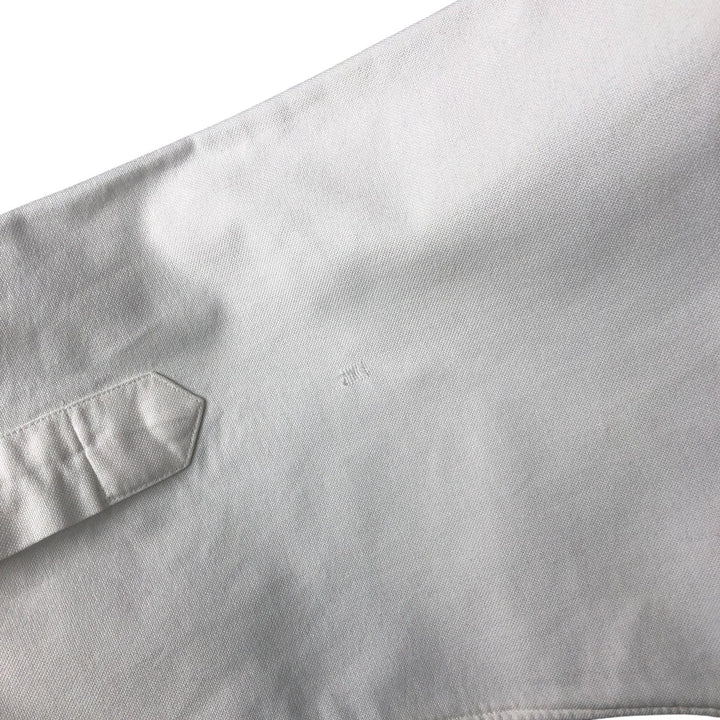 Ralph Lauren long sleeve button down shirt, men's size L cotton white type Vintage Second Hand