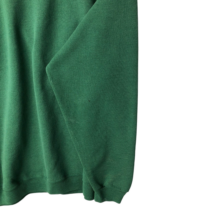 Vintage 90'S Hanes Hard Rock Cafe Advertising Sweatshirt, Men's Size L cotton Green type dark green Vintage Second Hand