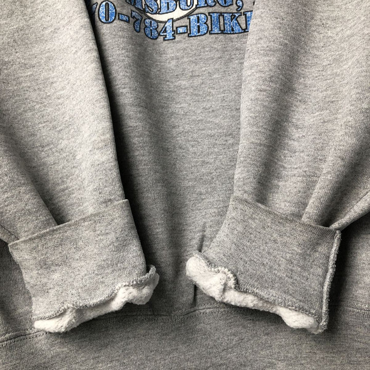 2000'S Harley-Davidson Advertising Sweatshirt, Men's XL unclear gray type Vintage Second Hand