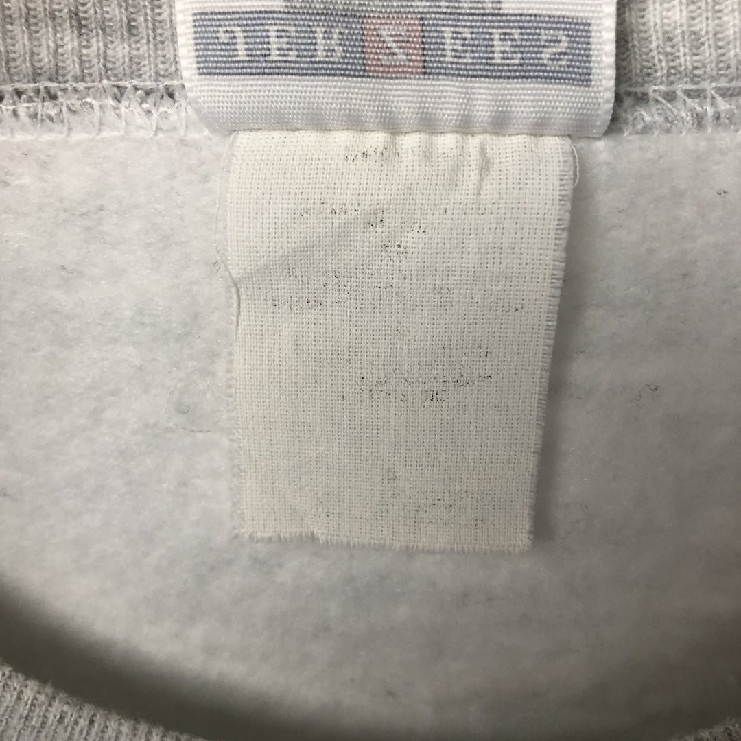 Vintage 90'S Jerzees WHIPPET dog print animal sweatshirt, size XL, men's unclear gray type Vintage Second Hand