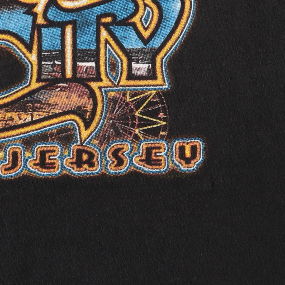 Harley-Davidson Eagle Pattern Motorcycle Bike T-shirt Made in USA Men's XXL cotton black type Vintage Second Hand