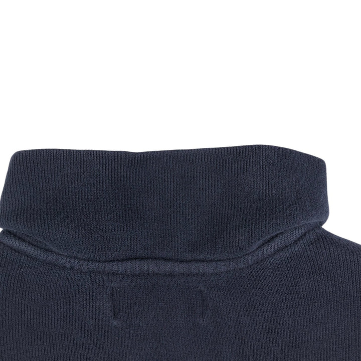 Ralph Lauren POLO by Ralph Lauren Half-Zip Sweatshirt, Men's XL cotton navy blue type Vintage Second Hand