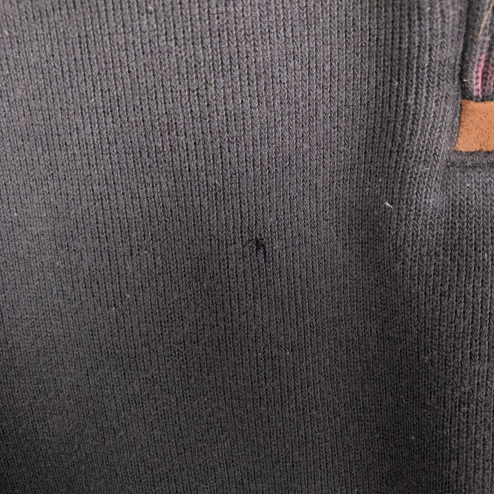 Ralph Lauren POLO RALPH LAUREN Half-zip sweatshirt, sweatshirt, men's size L cotton black type Vintage Second Hand