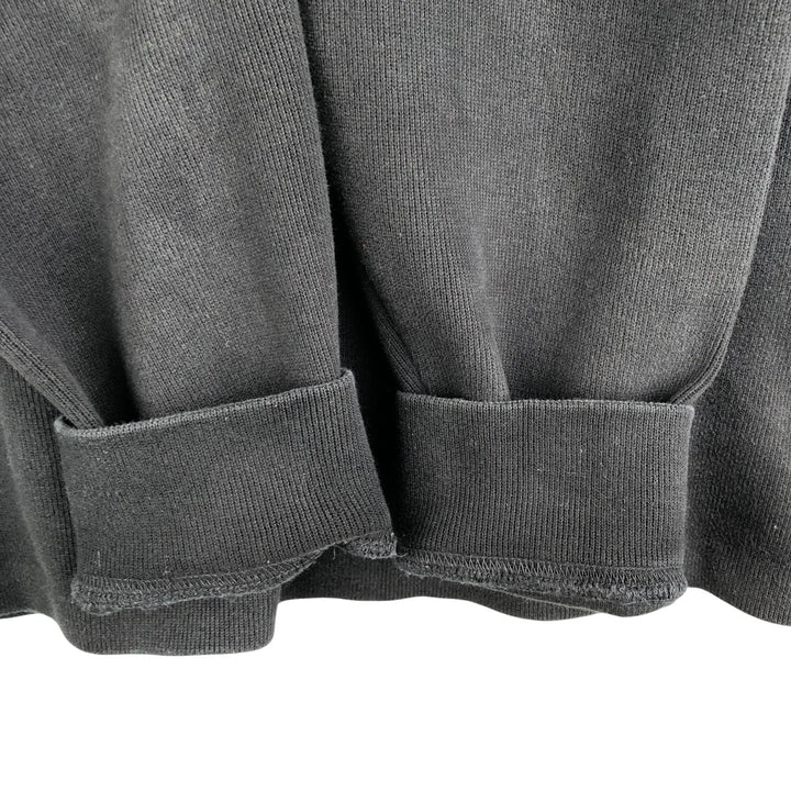 Ralph Lauren POLO RALPH LAUREN Half-zip sweatshirt, sweatshirt, men's size L cotton black type Vintage Second Hand