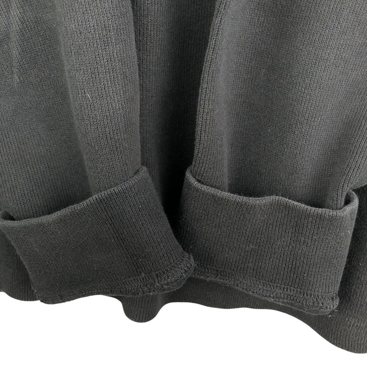 Ralph Lauren POLO RALPH LAUREN Half-zip sweatshirt, sweatshirt, men's size L cotton black type Vintage Second Hand