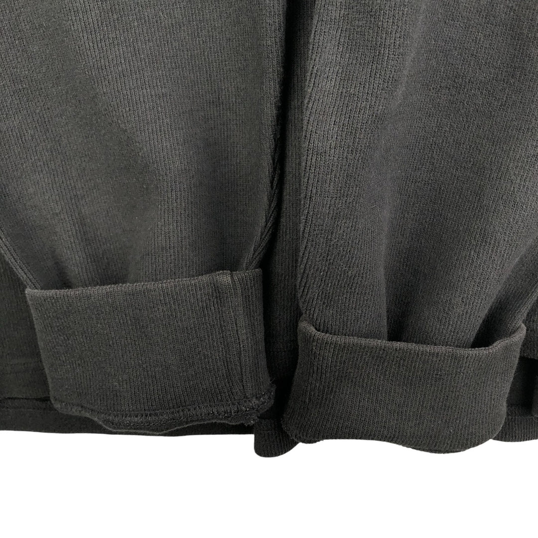 Ralph Lauren POLO by Ralph Lauren Half-Zip Sweatshirt, Men's XL cotton black type Vintage Second Hand