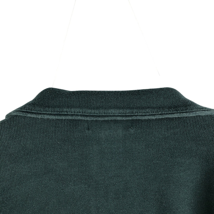 Ralph Lauren POLO by Ralph Lauren Half-Zip Sweatshirt, Men's XL cotton Green type dark green Vintage Second Hand