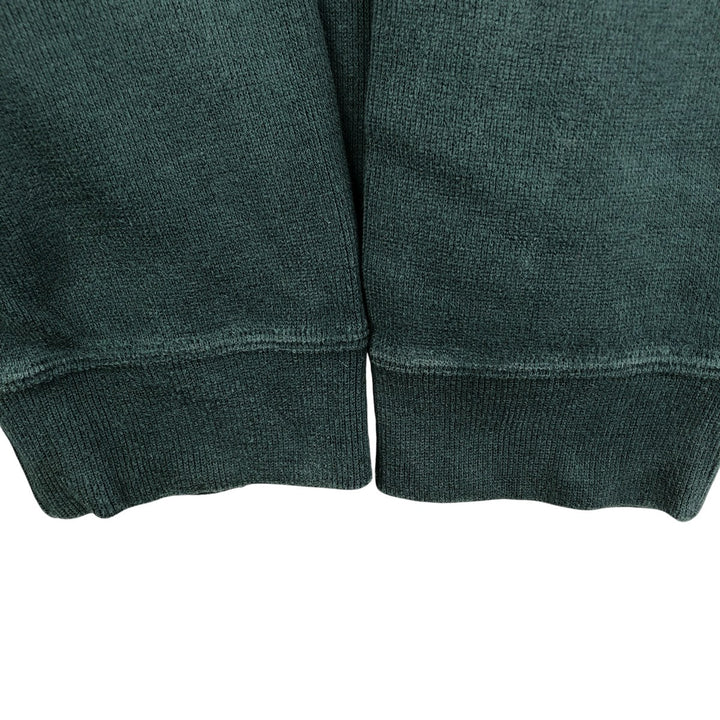 Ralph Lauren POLO by Ralph Lauren Half-Zip Sweatshirt, Men's XL cotton Green type dark green Vintage Second Hand