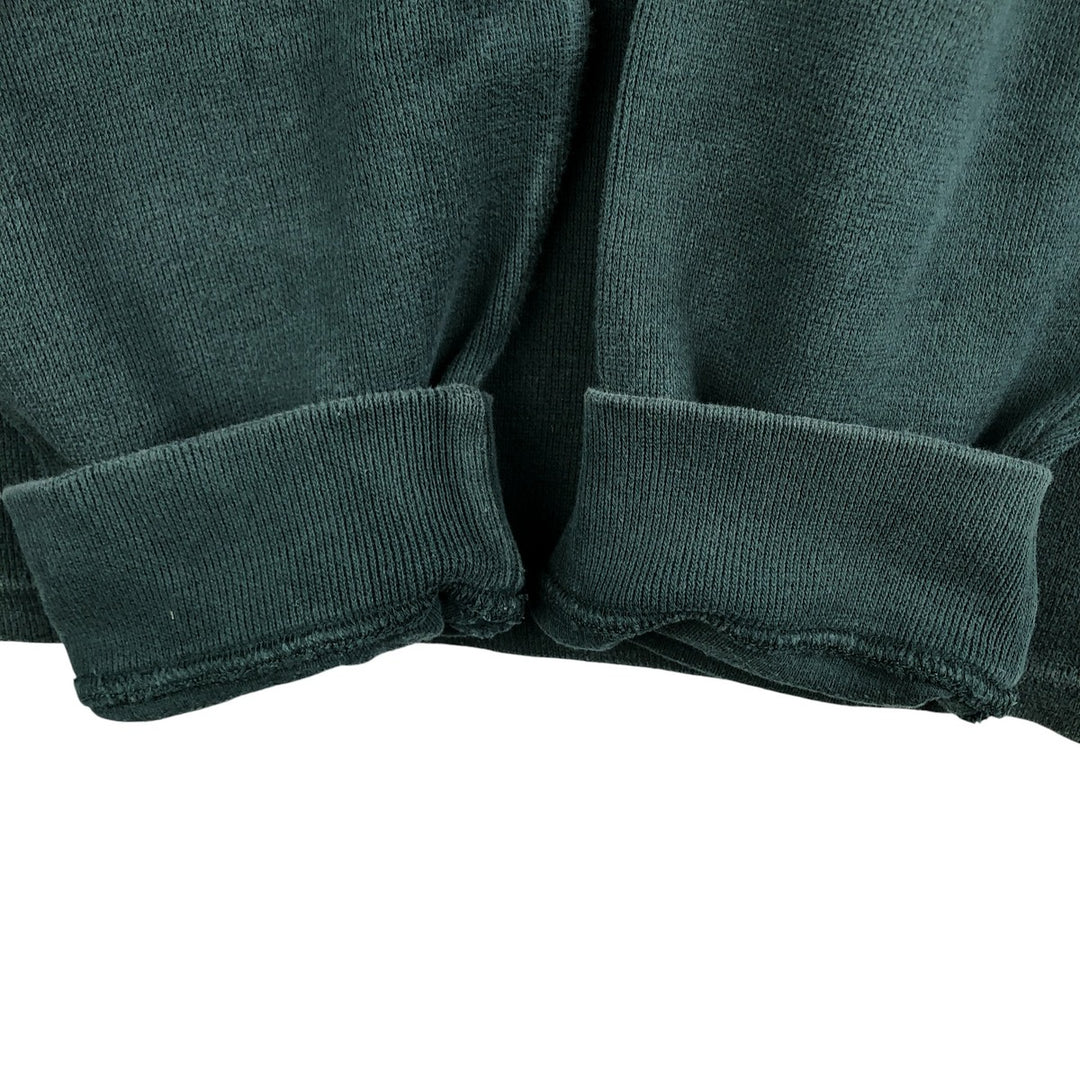 Ralph Lauren POLO by Ralph Lauren Half-Zip Sweatshirt, Men's XL cotton Green type dark green Vintage Second Hand