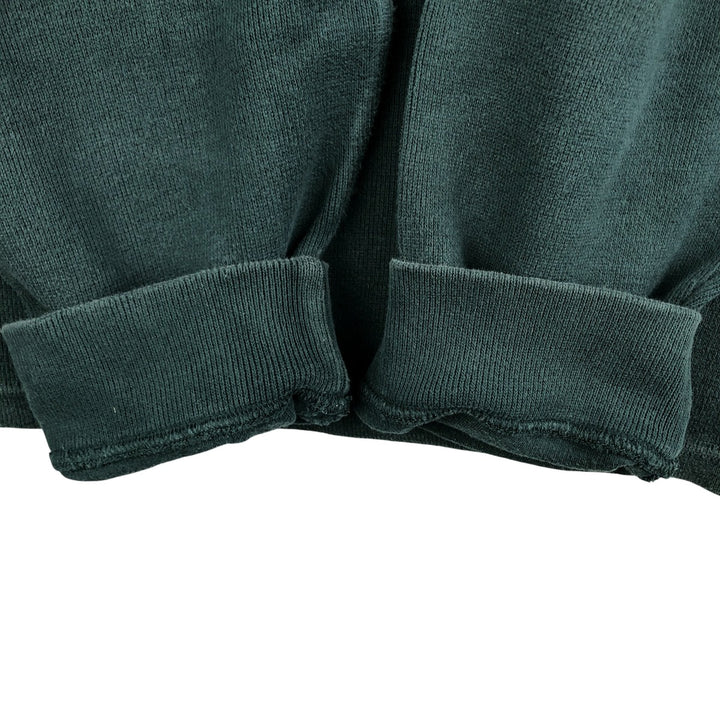 Ralph Lauren POLO by Ralph Lauren Half-Zip Sweatshirt, Men's XL cotton Green type dark green Vintage Second Hand
