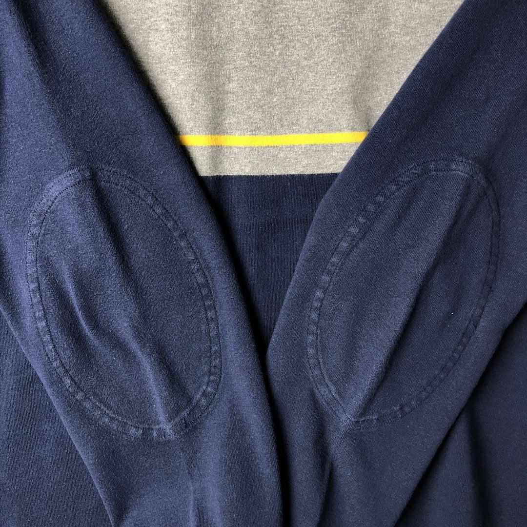 Vintage 90'S Ralph Lauren POLO SPORT long-sleeved T-shirt, size M, men's cotton navy blue type Vintage Second Hand