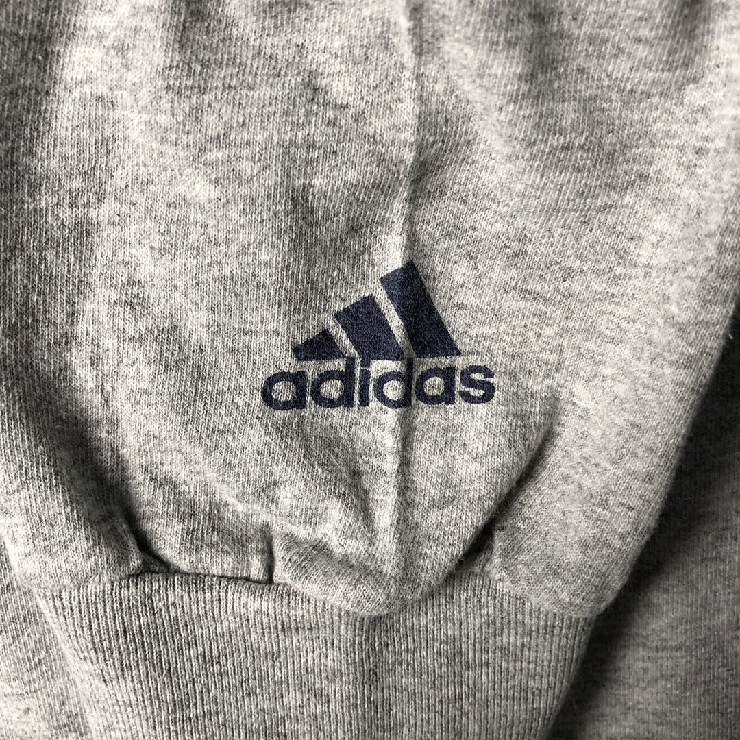 Vintage 90'S Adidas long-sleeved T-shirt, Made in USA, Men's XL cotton gray type Vintage Second Hand