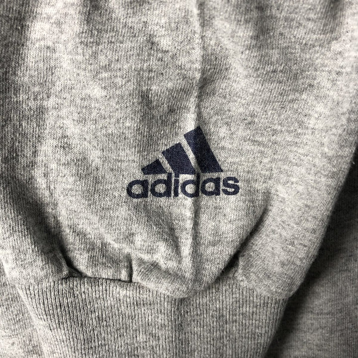 Vintage 90'S Adidas long-sleeved T-shirt, Made in USA, Men's XL cotton gray type Vintage Second Hand