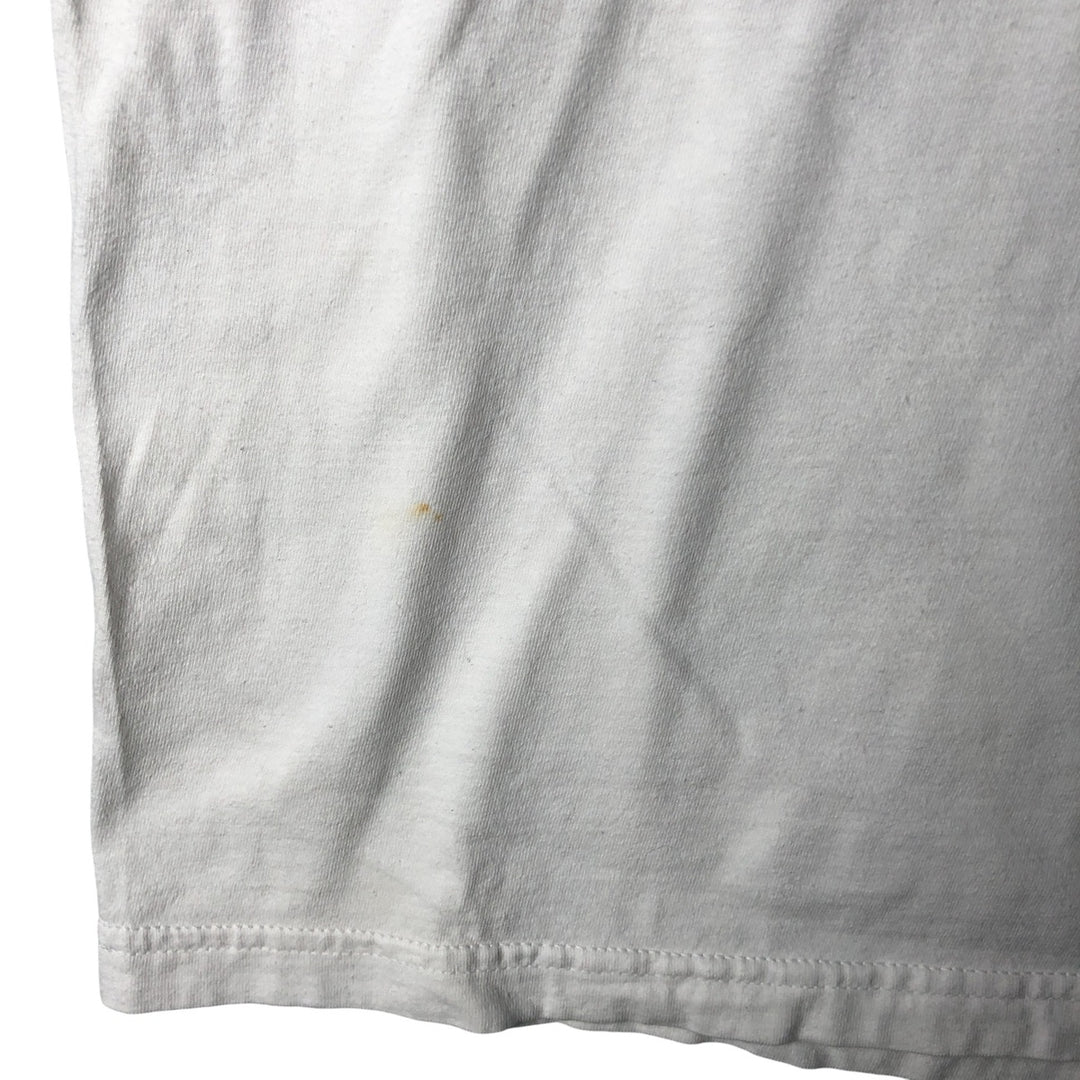 90'S Global Long Sleeve T-Shirt, Men's, XXL, Vintage cotton white type Vintage Second Hand