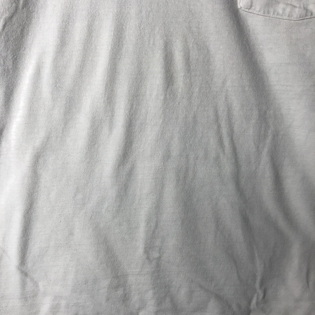 90'S Global Long Sleeve T-Shirt, Men's, XXL, Vintage cotton white type Vintage Second Hand