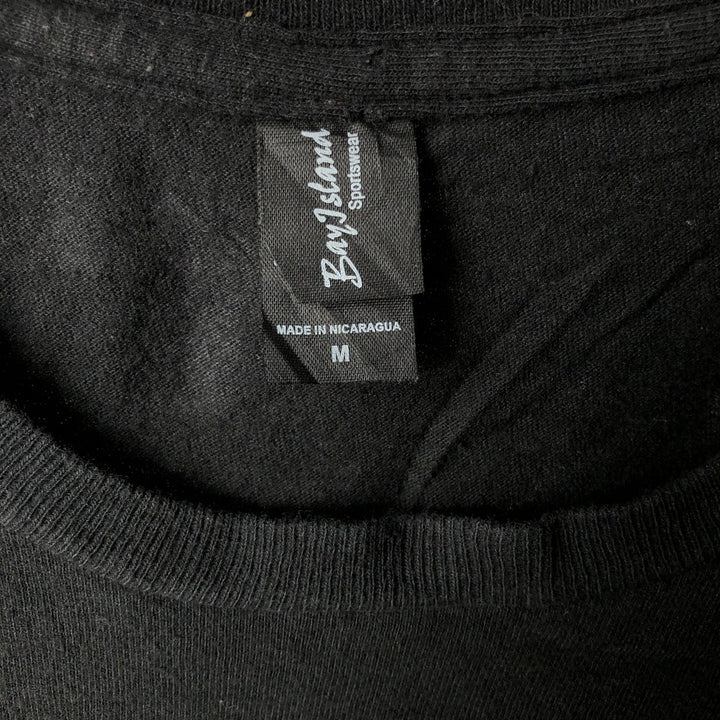 BAY ISLAND GREEN DAY Green Day Band T-Shirt, Men's Medium cotton black type Vintage Second Hand