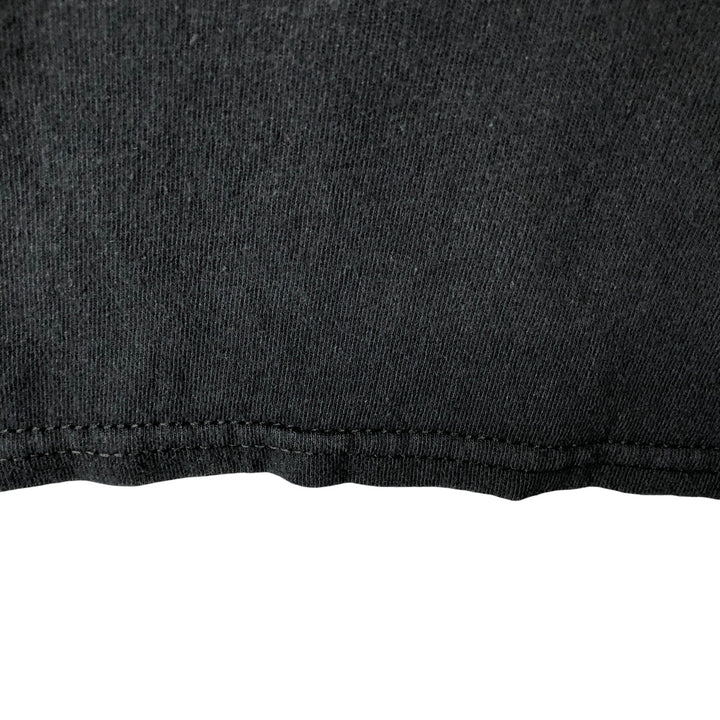 Billie Eilish Band T-shirt, Men's M size cotton black type Vintage Second Hand