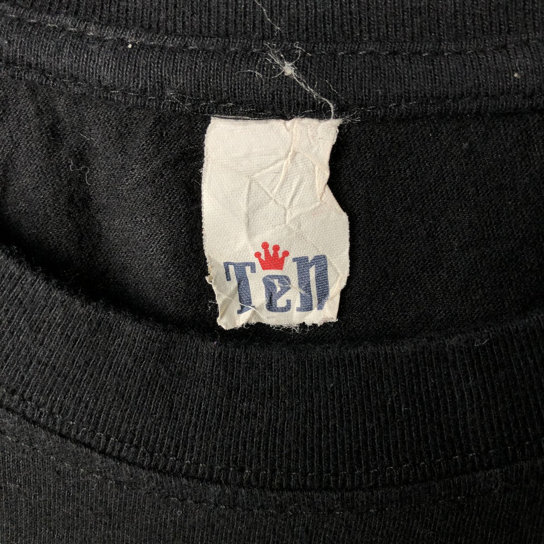 00'S TEN Metallica Band T-Shirt, Men's Size XL cotton black type Vintage Second Hand