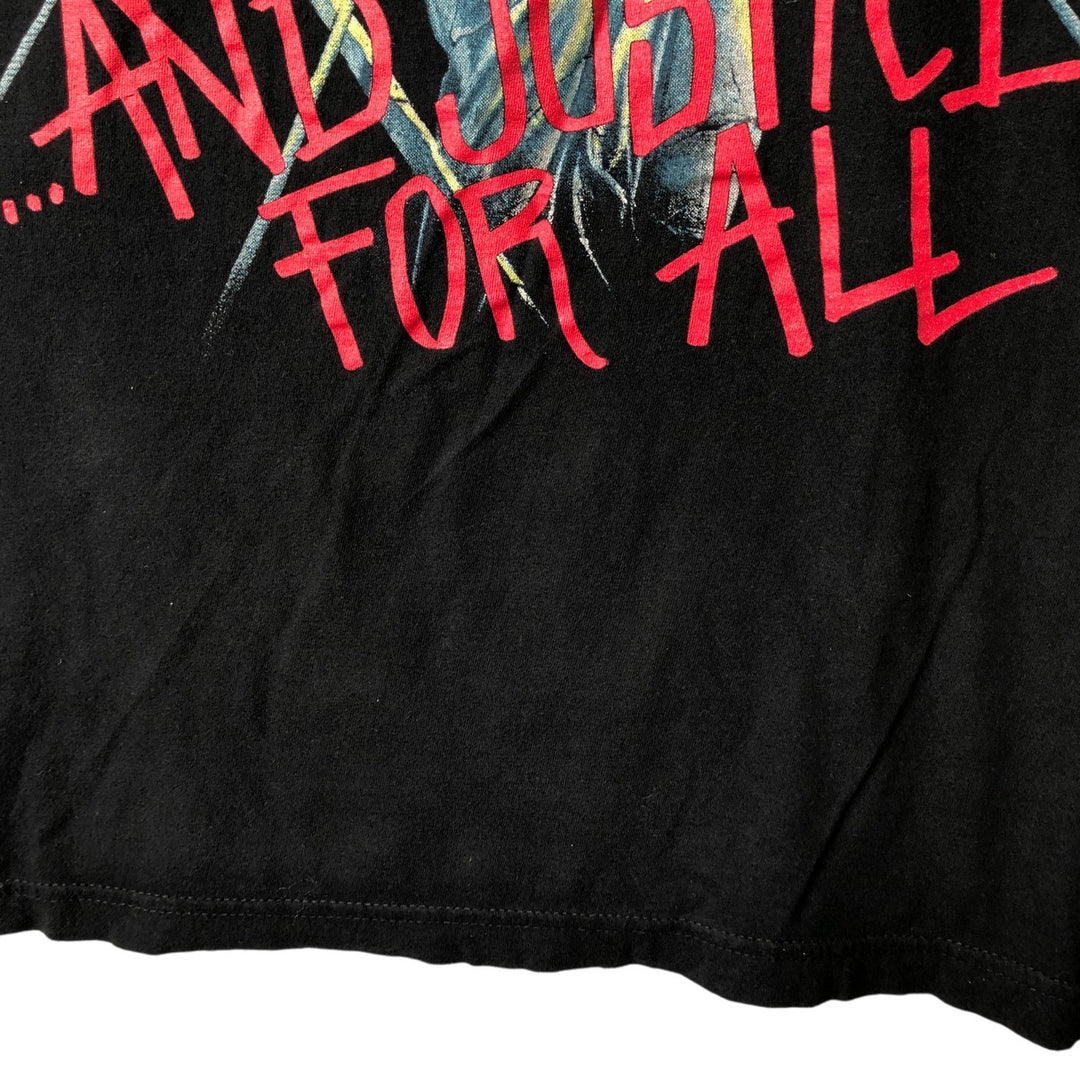 00'S TEN Metallica Band T-Shirt, Men's Size XL cotton black type Vintage Second Hand