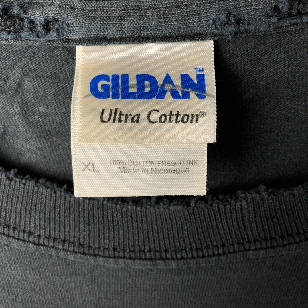 Gildan Metallica Band T-Shirt, Men's Size XL cotton black type Vintage Second Hand