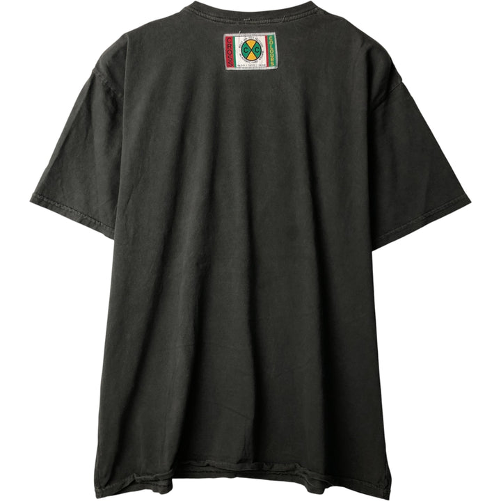 CROSS COLORS SNOOP DOGG Rap T-Shirt, Men's Size L cotton Charcoal Vintage Second Hand