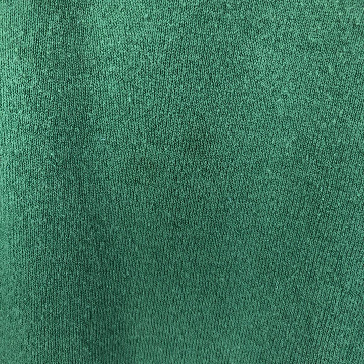 Vintage 90'S Lee printed sweatshirt, made in USA, size L for men cotton Green type dark green Vintage Second Hand