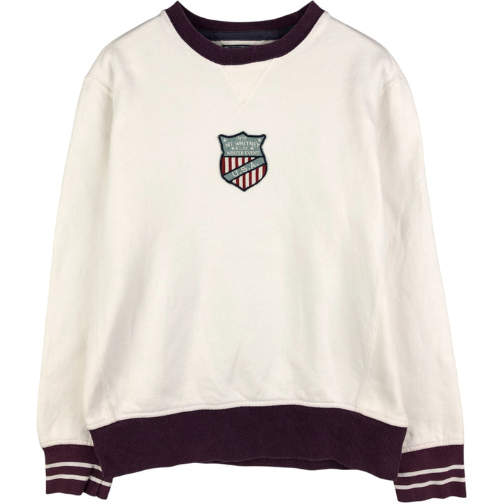 Ralph Lauren POLO by Ralph Lauren sweatshirt, men's size M cotton white type Vintage Second Hand