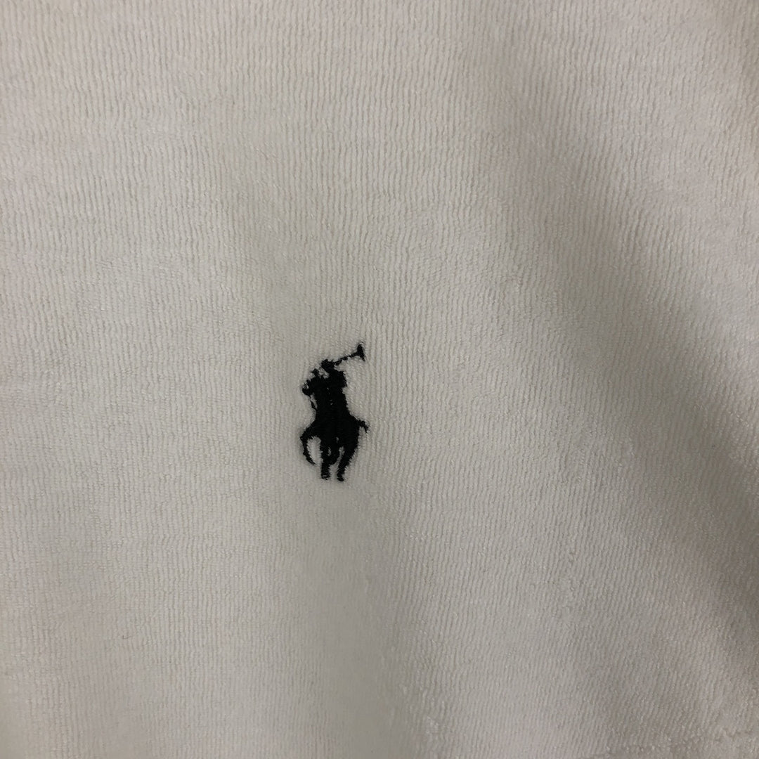 Ralph Lauren POLO by Ralph Lauren One Point Logo Sweatshirt Trainer Men's XXL cotton white type Vintage Second Hand