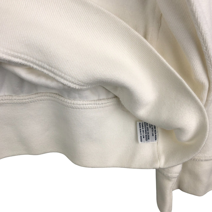 Ralph Lauren POLO by Ralph Lauren One Point Logo Sweatshirt Trainer Men's XXL cotton white type Vintage Second Hand