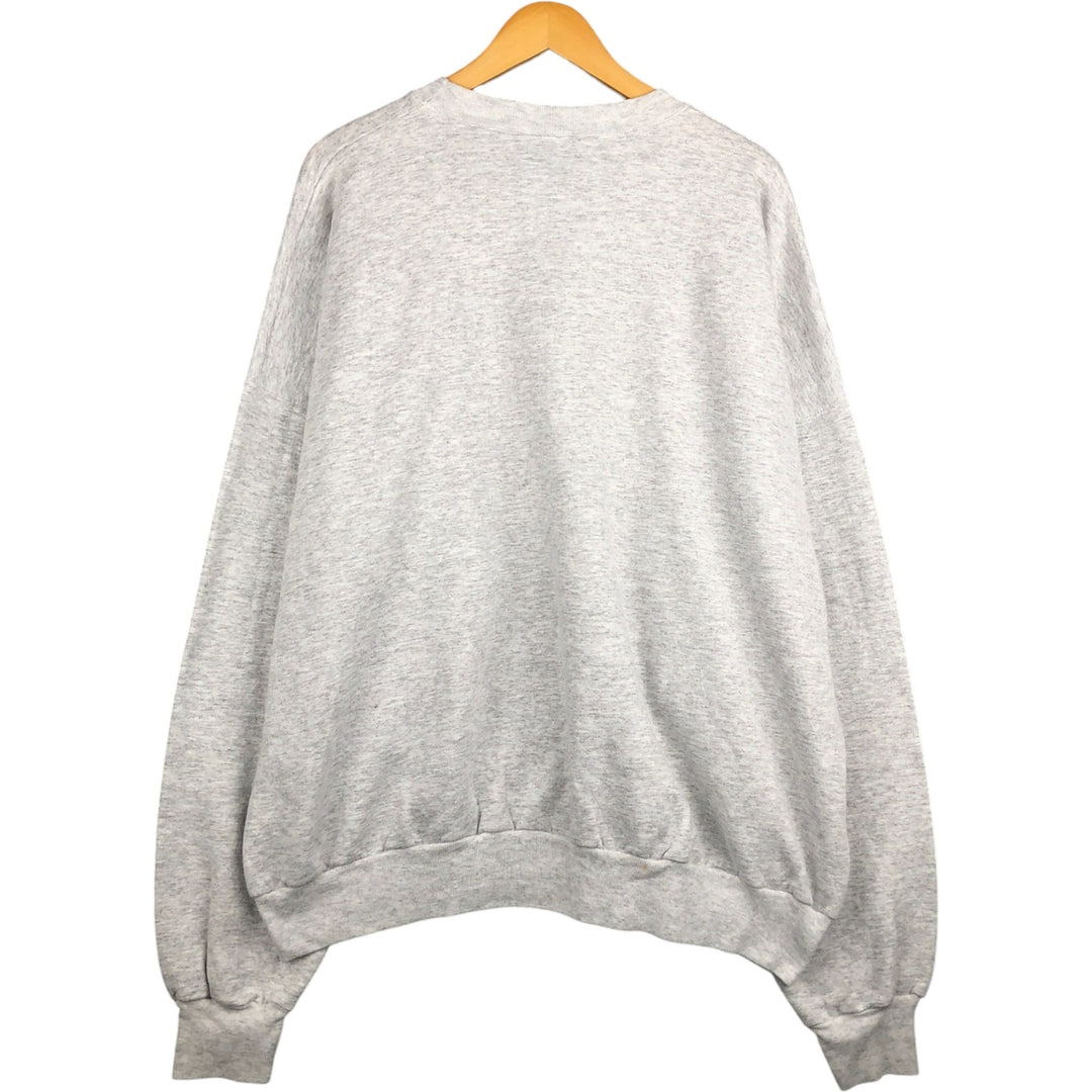 Oversized 90'S Hanes Shetland Sheepdog Dog Print Animal Sweatshirt, Men's Size XXXL cotton gray type Vintage Second Hand