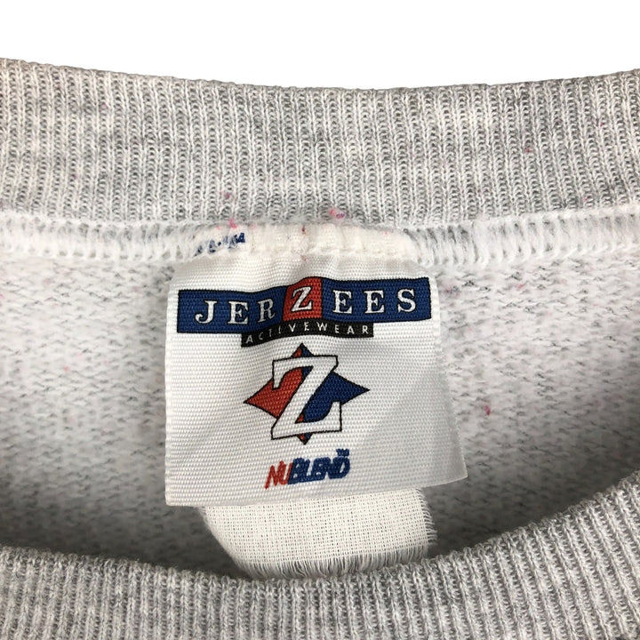 Vintage 90'S Jersey Labrador Retriever Dog Print Animal Sweatshirt, Men's Size L unclear gray type Vintage Second Hand