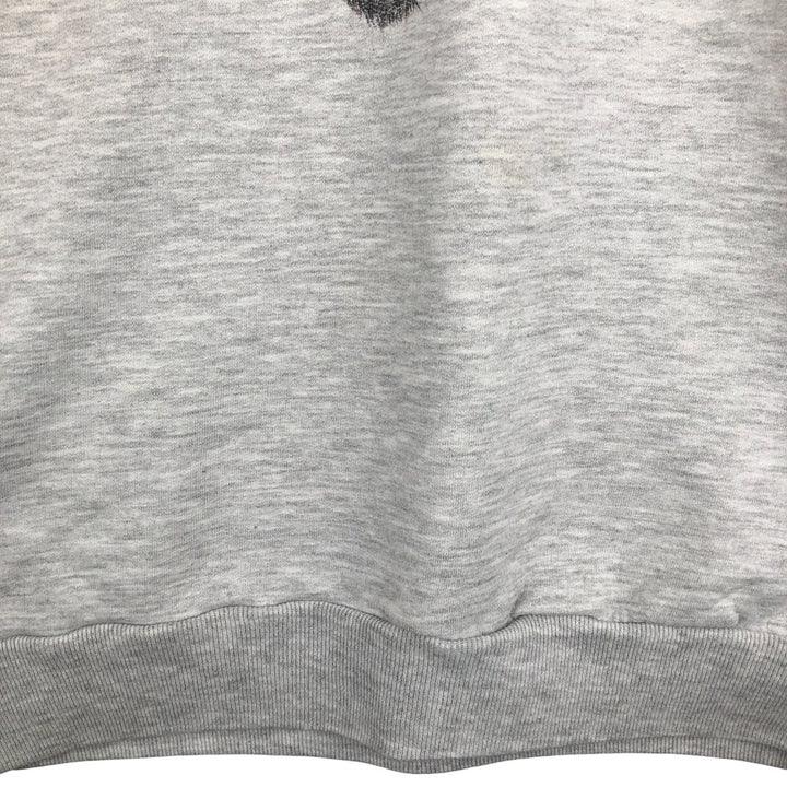 Vintage 90'S Jersey Labrador Retriever Dog Print Animal Sweatshirt, Men's Size L unclear gray type Vintage Second Hand