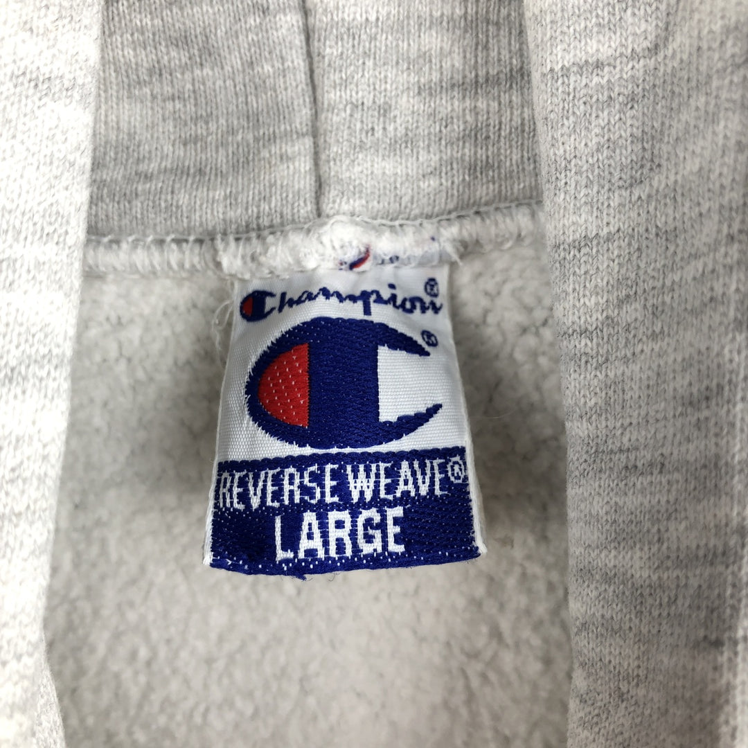 Champion REVERSE WEAVE Reverse Weave College Sweat Pullover Hoodie Men's L size unclear gray type Vintage Second Hand