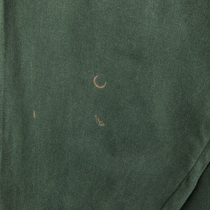 Ralph Lauren BLAIRE long sleeve button down shirt, men's XL size cotton Green type dark green Vintage Second Hand