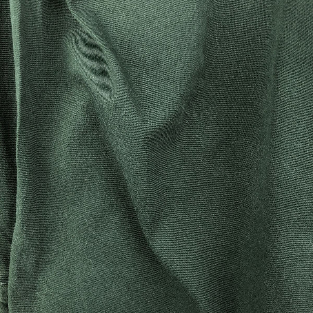 Ralph Lauren BLAIRE long sleeve button down shirt, men's XL size cotton Green type dark green Vintage Second Hand