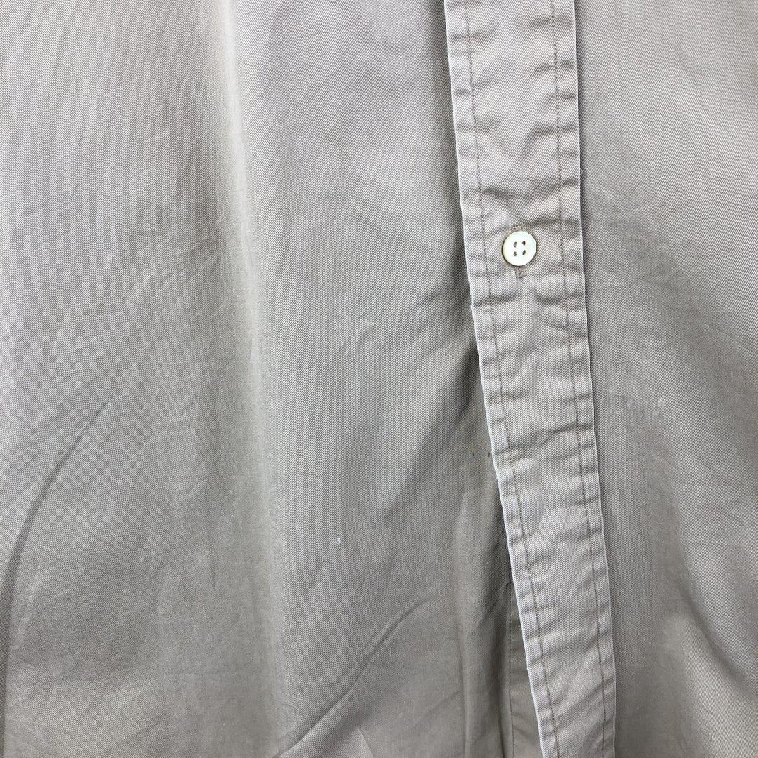 Ralph Lauren BLAKE long sleeve button down shirt, men's XL size cotton Beige type Vintage Second Hand