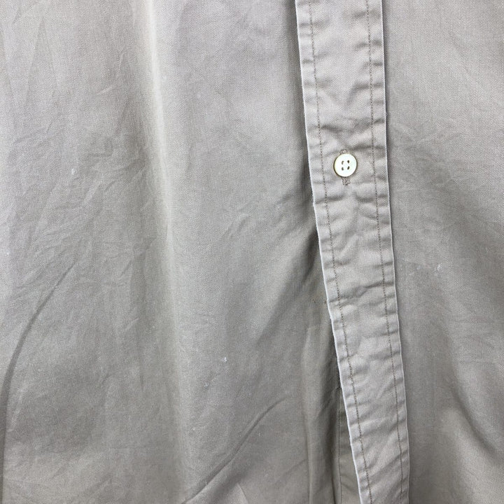 Ralph Lauren BLAKE long sleeve button down shirt, men's XL size cotton Beige type Vintage Second Hand