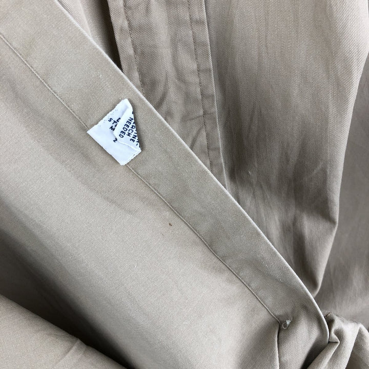 Ralph Lauren BLAKE long sleeve button down shirt, men's XL size cotton Beige type Vintage Second Hand