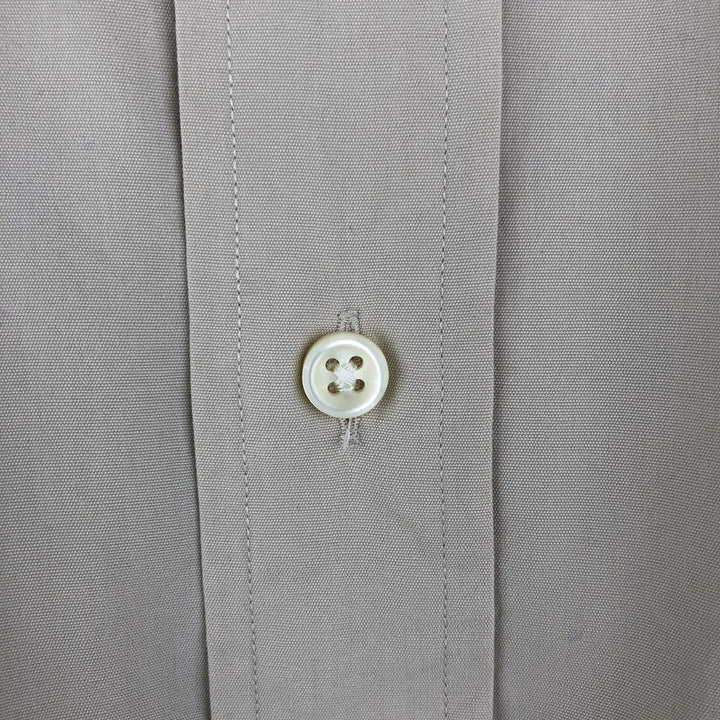 Ralph Lauren BLAKE long sleeve button down shirt, men's size L cotton Beige type Vintage Second Hand