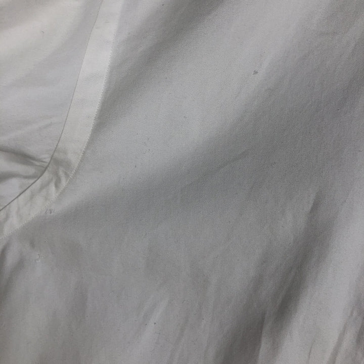 Ralph Lauren YARMOUTH long sleeve button down shirt, men's size M cotton white type Vintage Second Hand