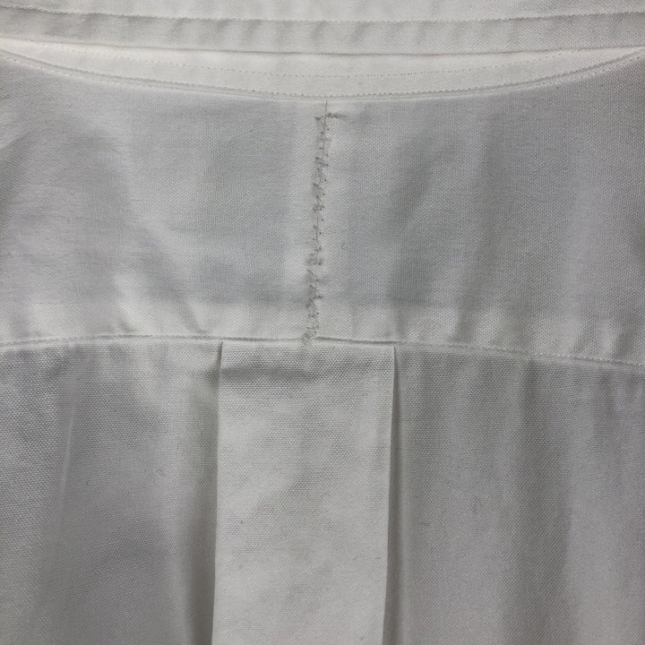 Ralph Lauren YARMOUTH long sleeve button down shirt, men's size M cotton white type Vintage Second Hand
