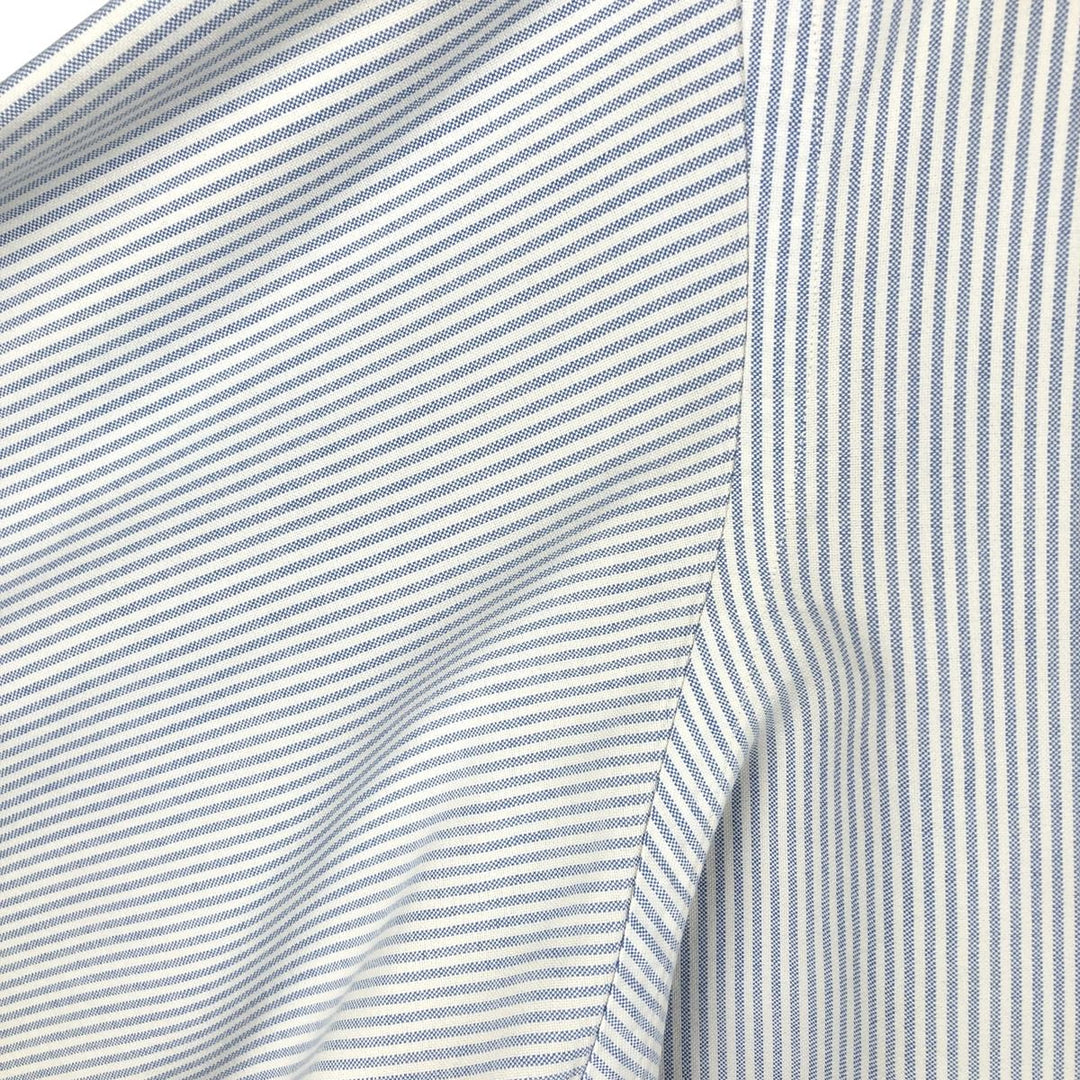 Ralph Lauren YARMOUTH Long Sleeve Button-Down Striped Shirt, Men's XL cotton white type Vintage Second Hand