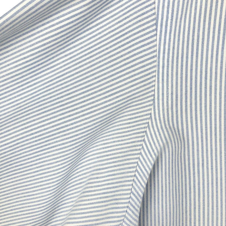 Ralph Lauren YARMOUTH Long Sleeve Button-Down Striped Shirt, Men's XL cotton white type Vintage Second Hand