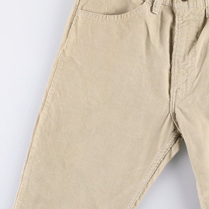Vintage 1980'S Levi's 519-1522 White Tab Corduroy Pants, Made in USA, Men's Size W31 unclear Beige type Vintage Second Hand
